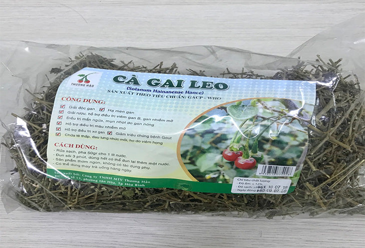 Cà gai leo khô